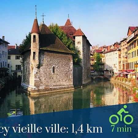 Homey Tidy - New / Proche Centre Annecy / Parking Gratuit / Logement Entierement Equipe المظهر الخارجي الصورة